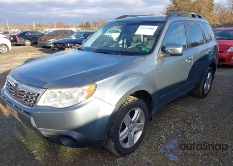 2009 Subaru Forester 2.5X из США, поврежденный, VIN JF2SH63639H783271